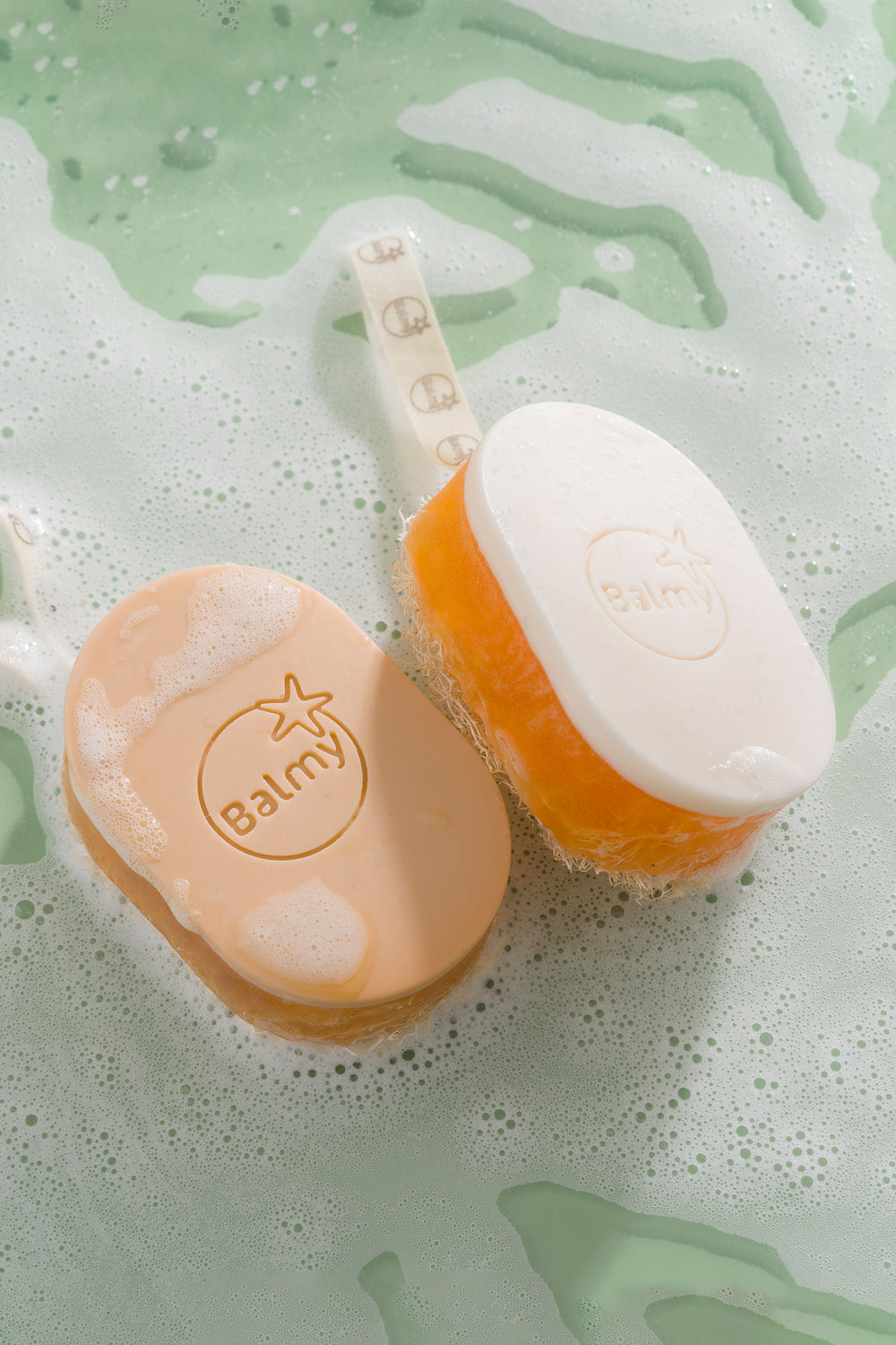 Balmy Loofah Soap – Amber Wood & White Musk