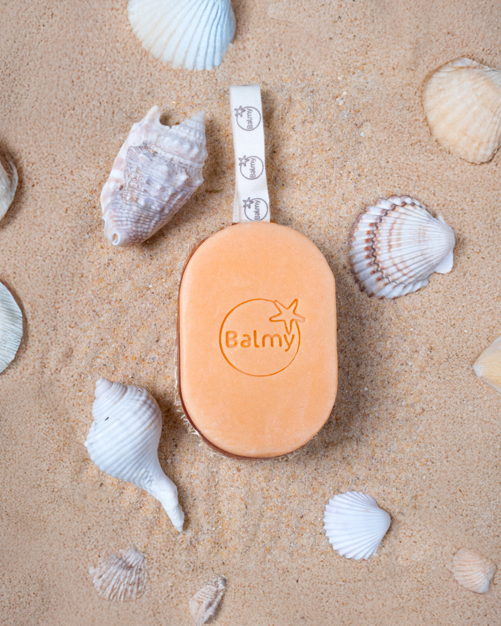 Balmy Loofah Soap – Amber Wood & White Musk